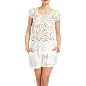 BCBG Morton Sweater In Gardenia